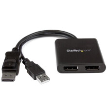 STARTECH.COM Splitter multi-écrans DisplayPort vers 2x DisplayPort - Hub MST à 2 ports