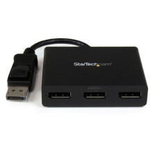 Répartiteur vidéo - STARTECH - Splitter multi-écrans DisplayPort vers 3x DisplayPort - Boitier en plastique