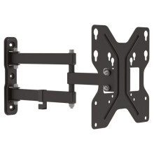 Suporte mural inclinável DIGITUS DA-90357 - Ecrã LCD 19"-42" - Preto - Montagem mural - Giratório