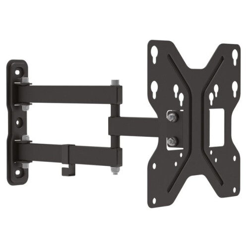Support mural inclinable DIGITUS DA-90357 - Écran LCD 19"-42" - Noir - Montage mural - Pivotant