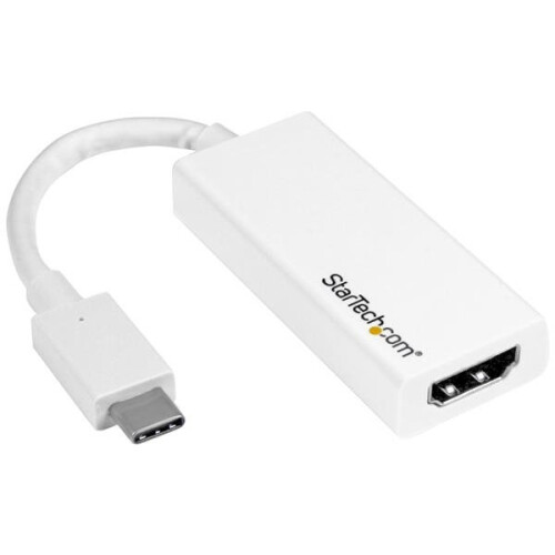 StarTech.com StarTech.com USB-C to HDMI Adapter - White - 4K 60Hz