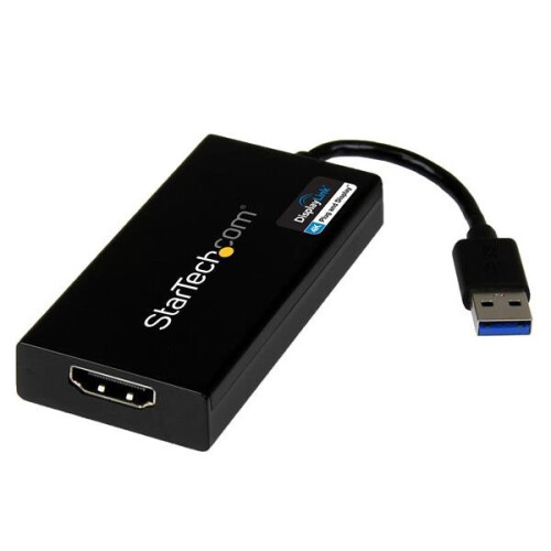 StarTech.com Moninäyttövideoadapteri - STARTECH - DL-5500 - USB 3.0 HDMI:ksi - 4K - Musta
