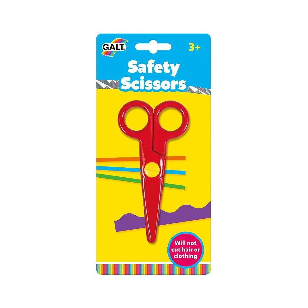 Safety Scissors - Plastic Craft Scissors for Paper, Safe for Kids (No Hair/Clothing Cutting) - Ages 3+, Model A3315E