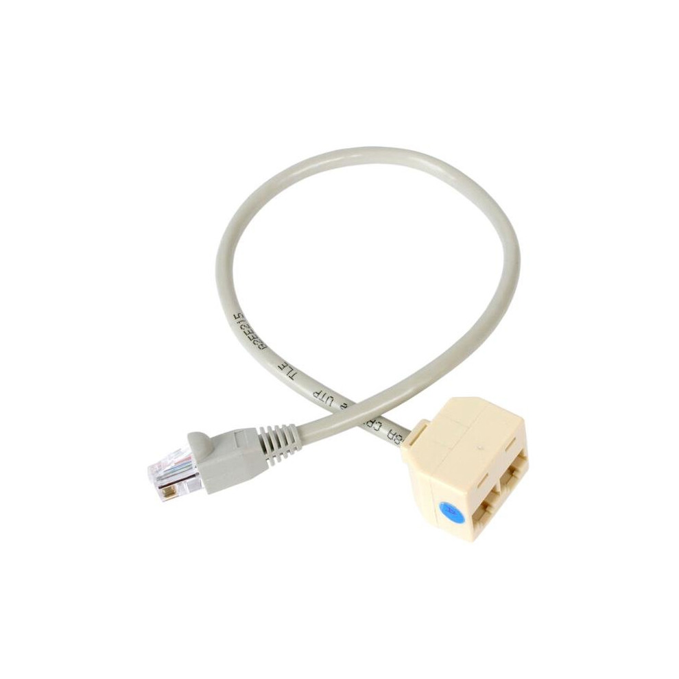 StarTech.com 2-to-1 RJ45 Splitter Cable Adapter - F/M network splitter