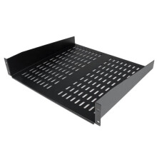 Rackplank - StarTech.com - CABSHELFV - 16 inch - 2U - Geventileerd - Zwart