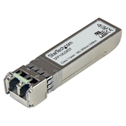 StarTech.com STARTECH.COM 10GBase-SR Fibra Óptica SFP+ Módulo Transceptor - Compatível com Cisco SFP-10G-SR - MM LC com DDM - 300m