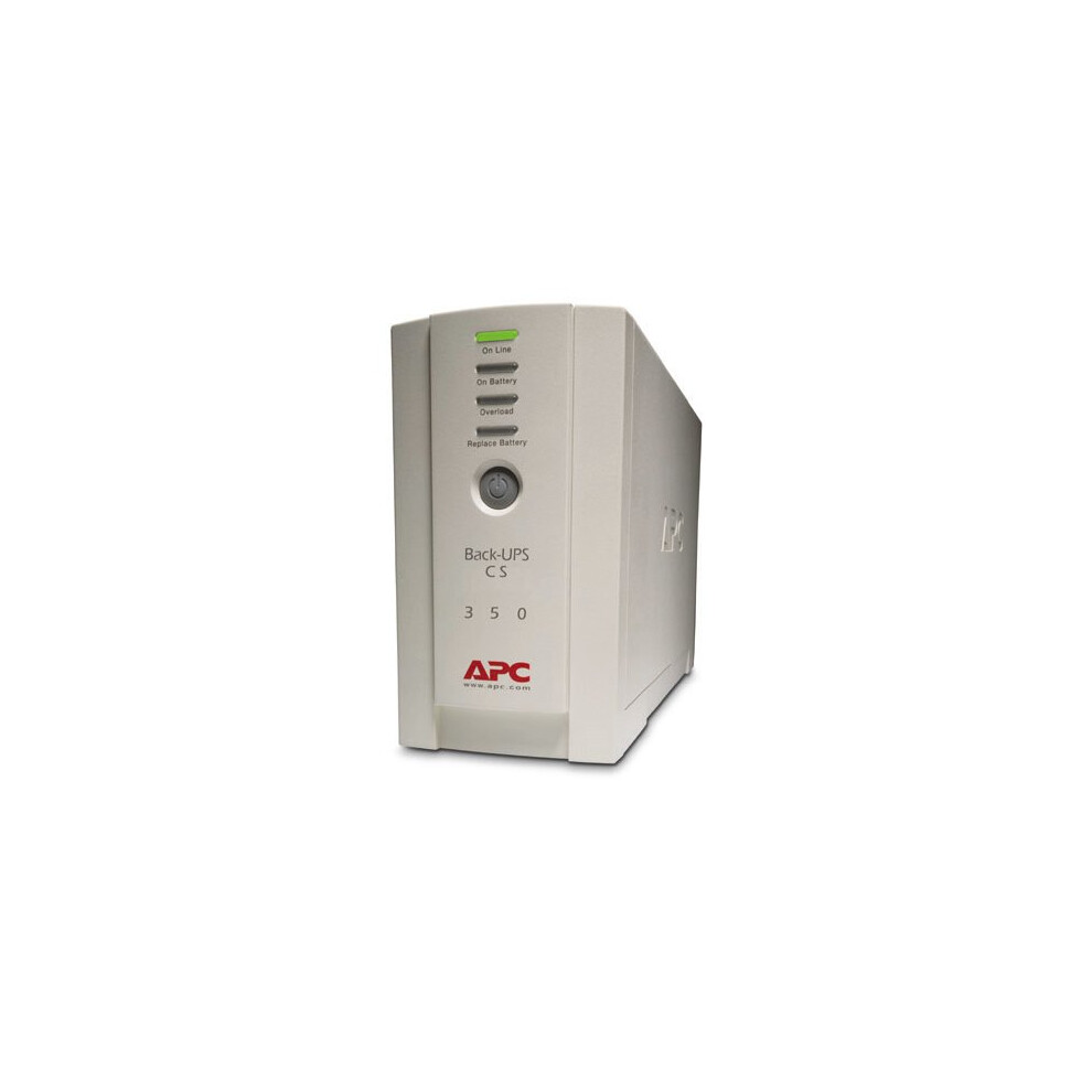 Apc Back-Ups Standby (Offline) 350Va 4Ac Outlet(S) Tower Uninterruptible Power Supply (Ups) Beige 731304016342