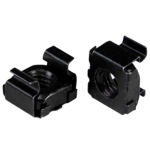StarTech.com StarTech.com M5 Cage Nuts - 50 Pack, Black