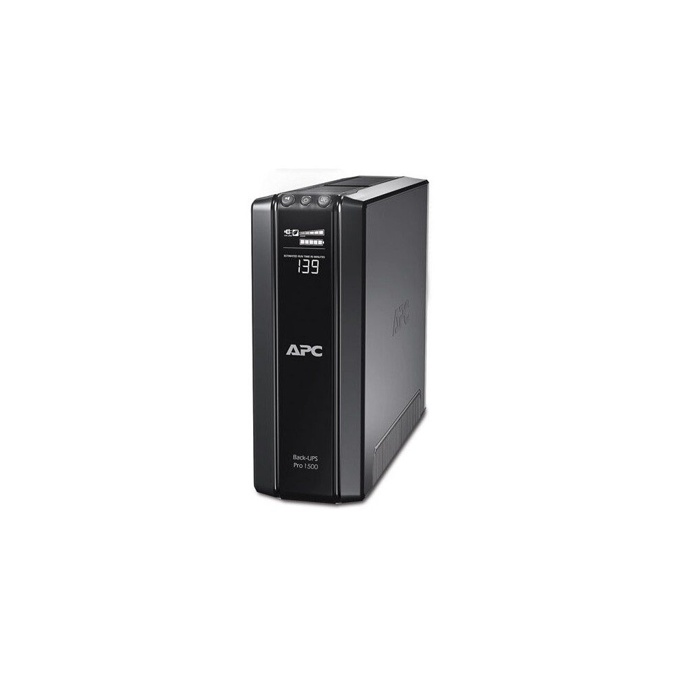 Apc Back-Ups Pro Line-Interactive 1500Va 10Ac Outlet(S) Uninterruptible Power Supply (Ups) Black 731304268741