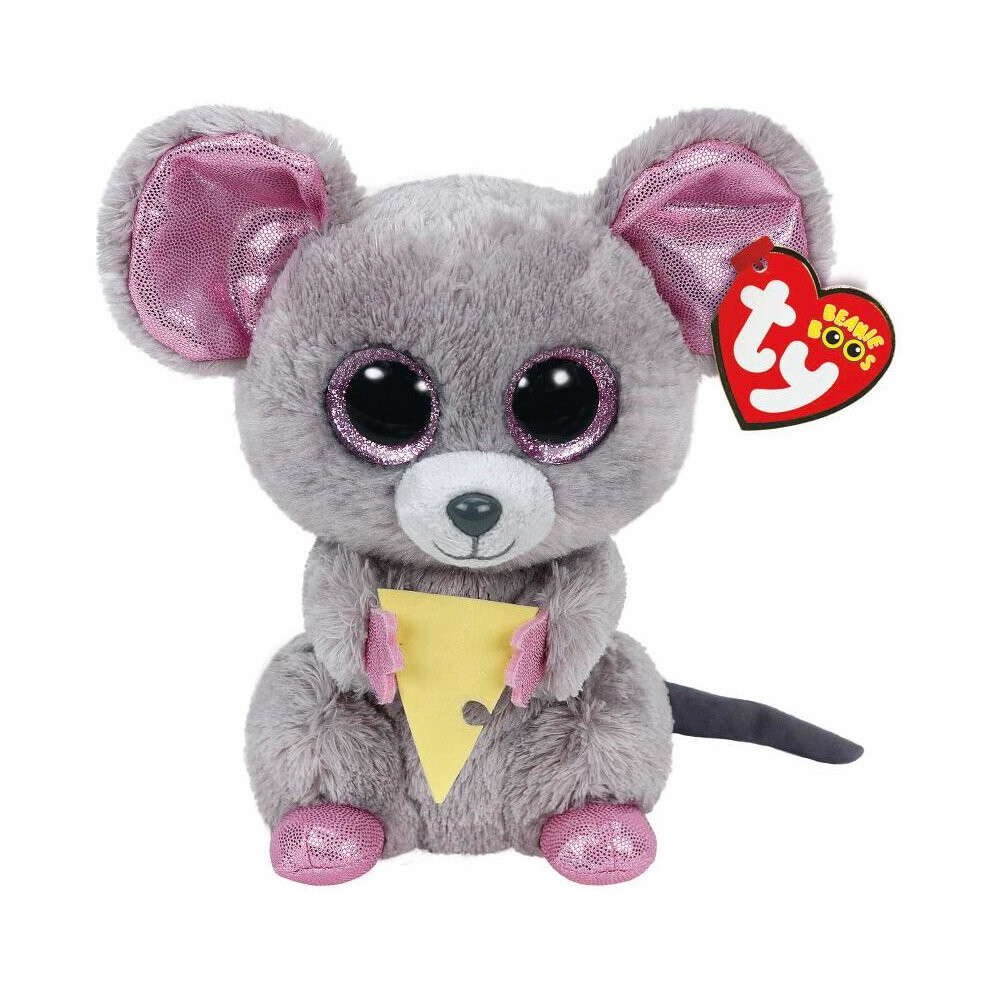 Ty Beanie Boo 6" Plush Squeaker the Mouse