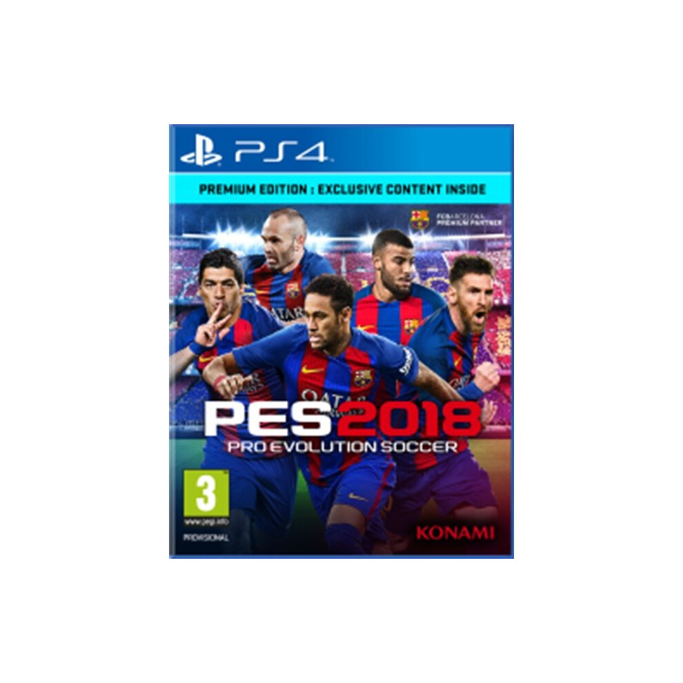 Pro Evolution Soccer (Pes) 2018 Premium Edition (Ps4) 4012927103067