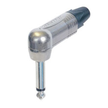 Neutrik NP2RX 6.35mm Mono Metal Right Angled Jack Plug