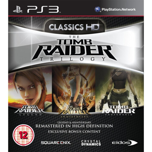The Tomb Raider Trilogy Classics HD PS3