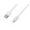 USB A Type Plug To Lightning 8 Pin Plug Cable 1m Iphone 5 6 1