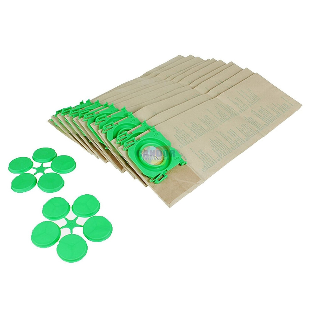 Sebo 5093 Genuine Paper Dustbags x 10 - Fits all X Models
