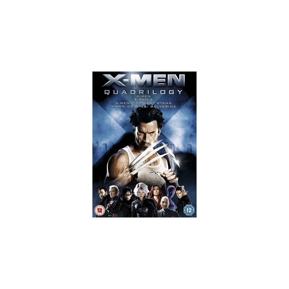 X-Men Quadrilogy: X-Men, X-Men 2, X-Men: The Last Stand, X-Men Origins: Wolverine (DVD)