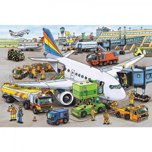 Ravensburger Jigsaw Puzzle - 35 Pieces - Airport Activities