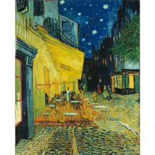Van Gogh Cafe Terrace om natten - Kvalitetsspilpuslespil 1000 stykker til voksne
