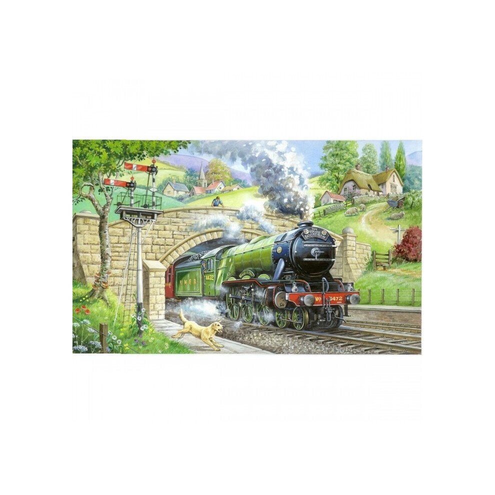 The House Of Puzzles Unisex Multicolor Train Spotting, Big 250 Piece Jigsaw Puzzle - Image 4