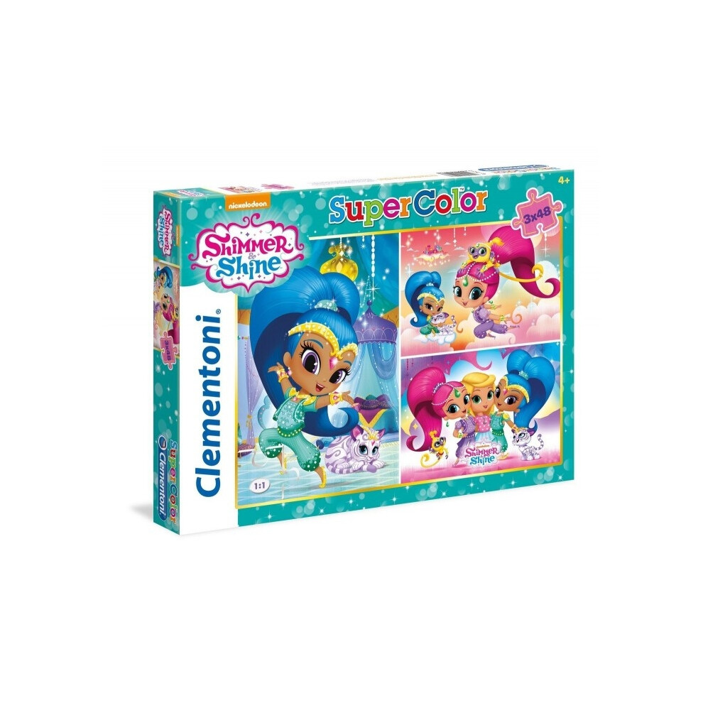 3 Jigsaw Puzzles - Shimmer & Shine