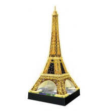 3D Puzzle - Eiffel Tower by Night, with LED - Jigsaw Puzzle