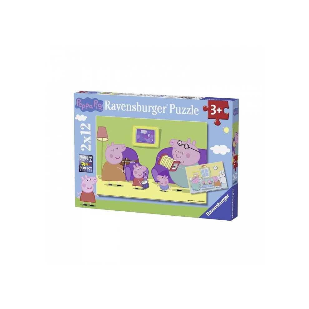 Ravensburger 2 Jigsaw Puzzle - Peppa Pig