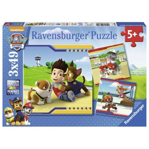 Ravensburger Ravensburger Eroe con Pelliccia Puzzle (3 x 49 Pezzi)