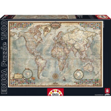 The World, Political Map - Board Game