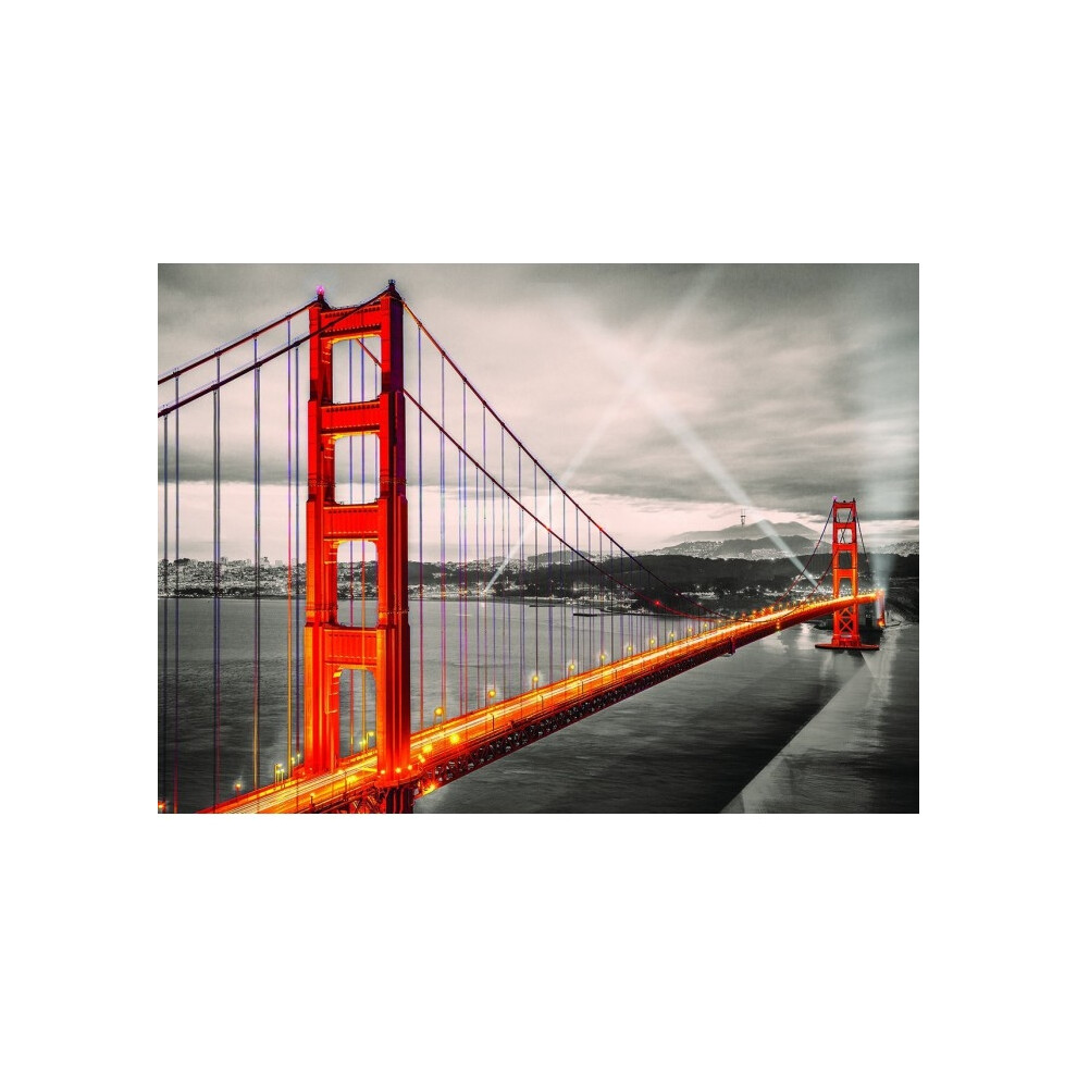 Eurographics Golden San Francisco Gate Bridge Size 15