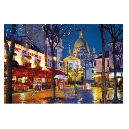 Clementoni 1500-teiliges Puzzle. Hauptsitz Paris Montmartre