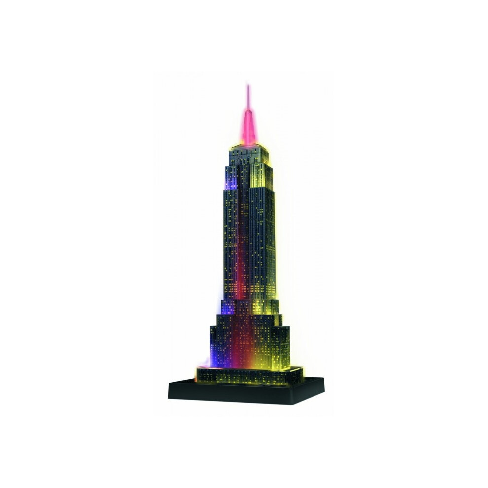 Ravensburger 3D Puzzle With Led - Empire State Building By Night - Jigsaw Puzzle