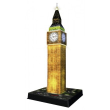 Ravensburger Big Ben - Night Edition - 216 Piece 3D Jigsaw Puzzle for Kids and Adults - Easy Click Technology Means Pieces Fit Together Perfectly