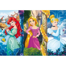 Puzzle Disney-prinsessat 60 palapeliä Maxi Clementoni
