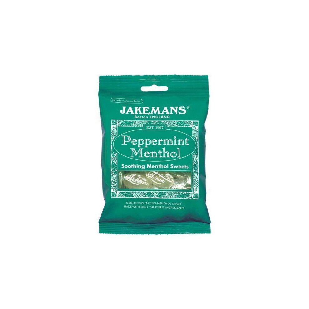 (Peppermint) Jakemans Soothing Menthol Sweets Lozenges 73g