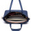 Miss Lulu (Navy) 3pc Women's PU Leather Handbag Set 6