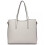 Miss Lulu (White) 3pc Women's PU Leather Handbag Set 4