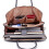 Miss Lulu (Grey 1726) Miss Lulu Women's Faux Leather Laptop Handbag 6