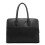 Miss Lulu (Black 1726) Miss Lulu Women's Faux Leather Laptop Handbag 3