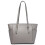 Miss Lulu (Grey 1642) Women's Adjustable PU Leather Shoulder Bag 3