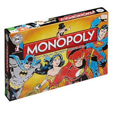 DC Comics Retro Monopoly Board Game