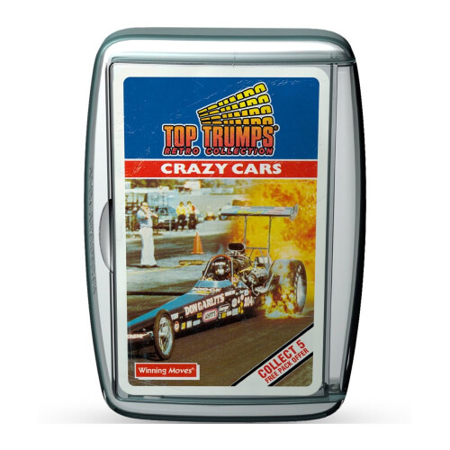 Top Trumps Crazy Cars Retro Top Trumps Card Game