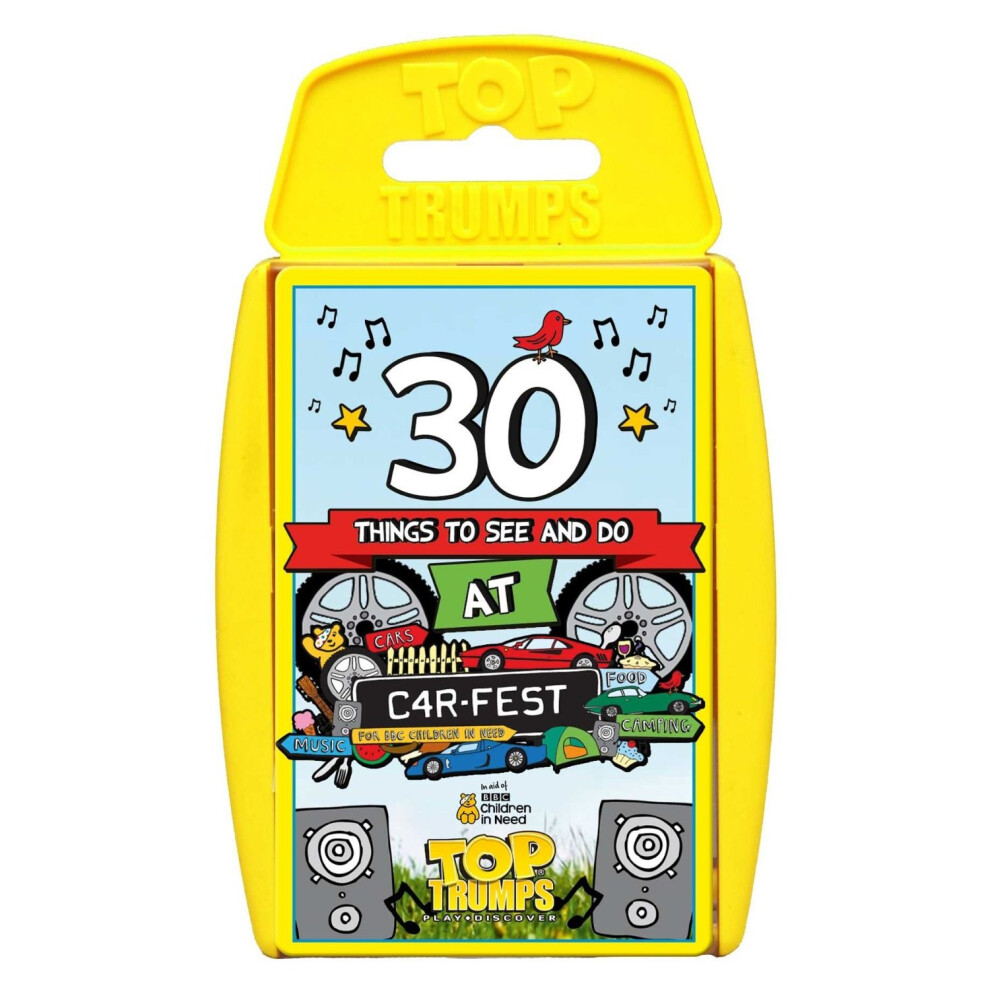 Top Trumps Carfest Card Game Brand New Sealed - Car Fest