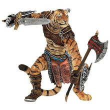 Figurinha Mutante Tigre - PAPO - O Mundo Fantástico - Para Criança