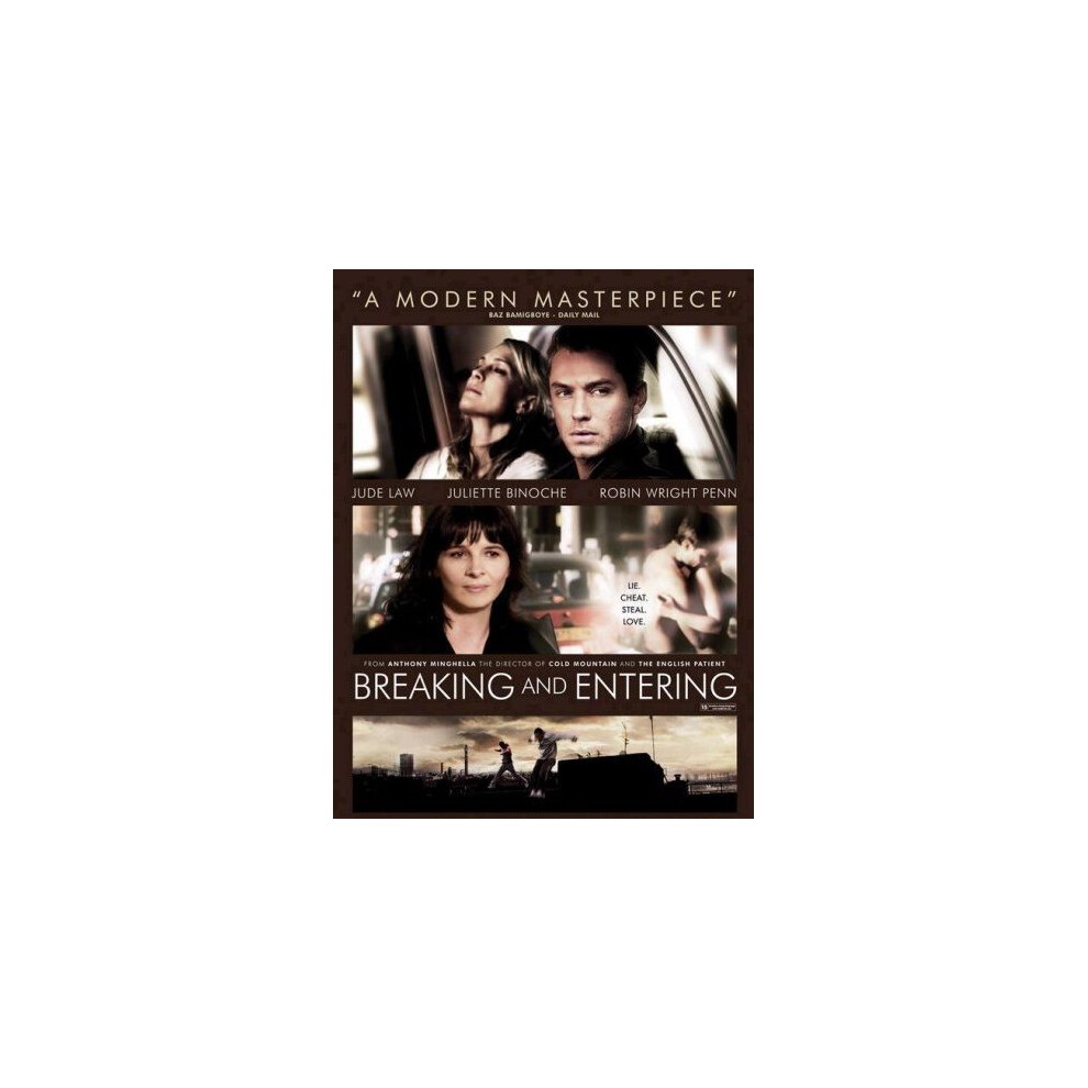 Breaking And Entering [DVD] Brand New Sealed - Jude Law, Juliette Binoche