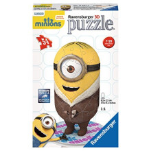 Ravensburger 11667 6 "Minion - Bored Silly" 3D Puzzle (54-Piece)