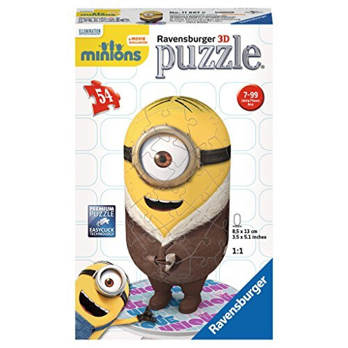Ravensburger 11667 6 "Minion - Bored Silly" 3D Puzzle (54-Piece)