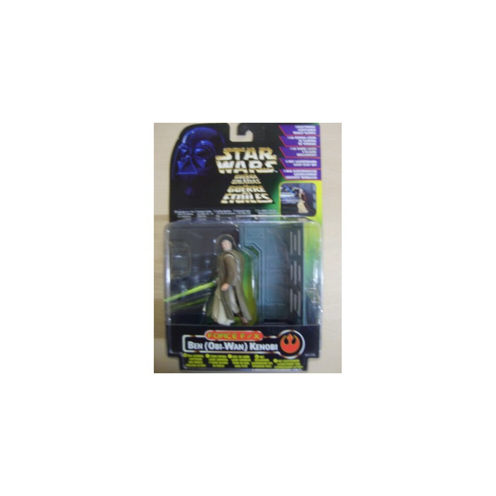 Star Wars Power of the Force Force F/X Ben (Obi-Wan) Kenobi (tri logo)