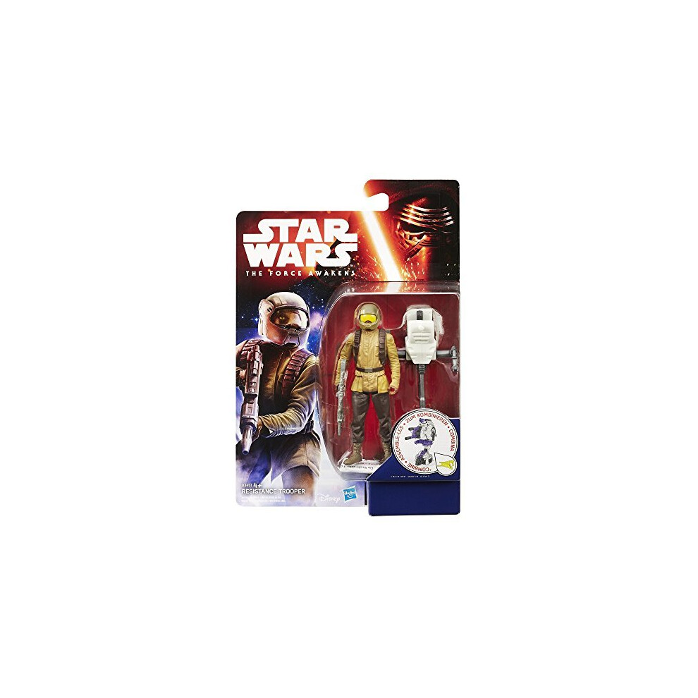 Star Wars The Force Awakens 3.75-Inch Space Mission Resistance Trooper Figure