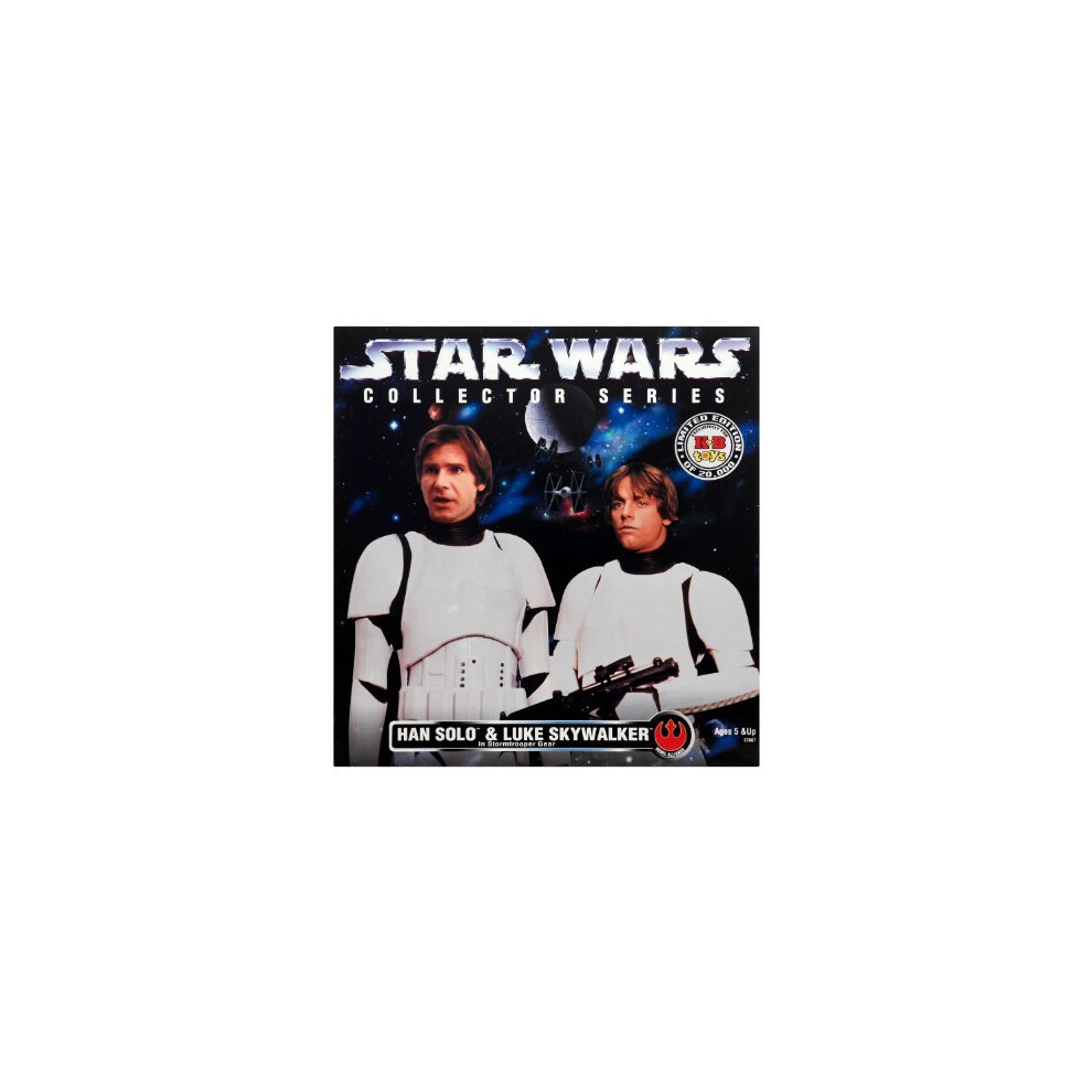 Star Wars Han Solo and Luke Skywalker in Stormtrooper Gear Limited Edition Collector Series Action Figures Set