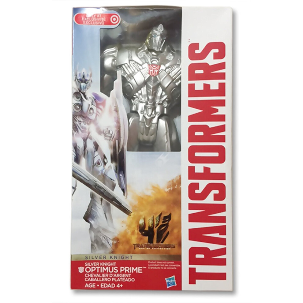 Transformers Optimus Prime (Last) Knight Action Figure New Sealed Silver